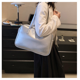 [GIRLS GOOB] Women's Lettering Square Shoulder Bag, Tote Bag, China OEM